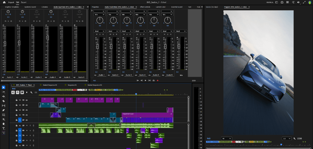 Post-Production Editing